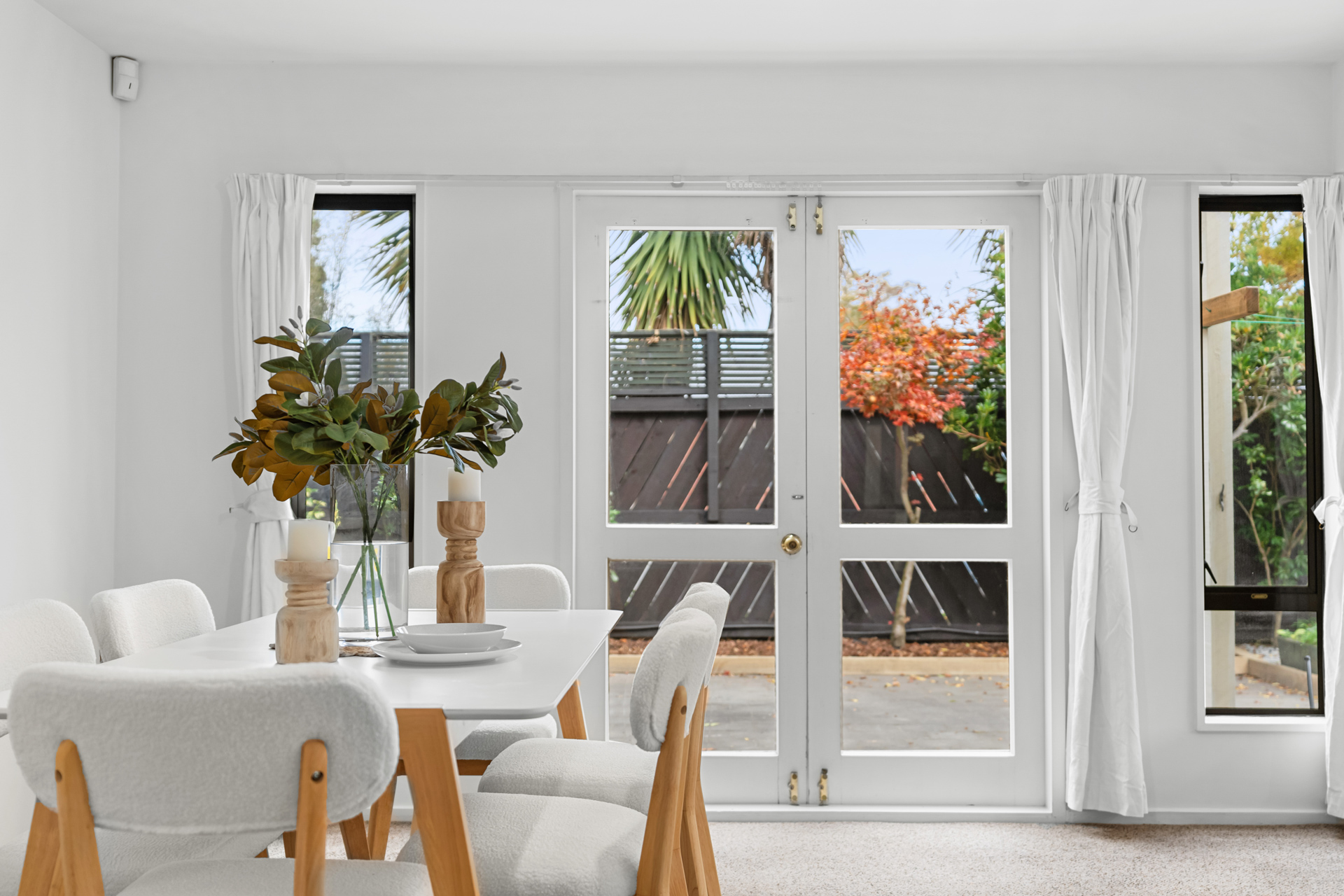 Dining room at Cottesmore Close