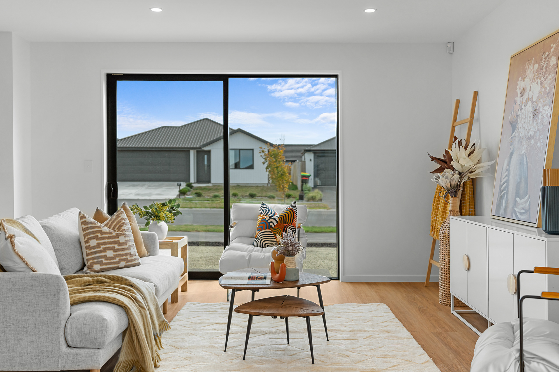 Living room at McCormick Lane