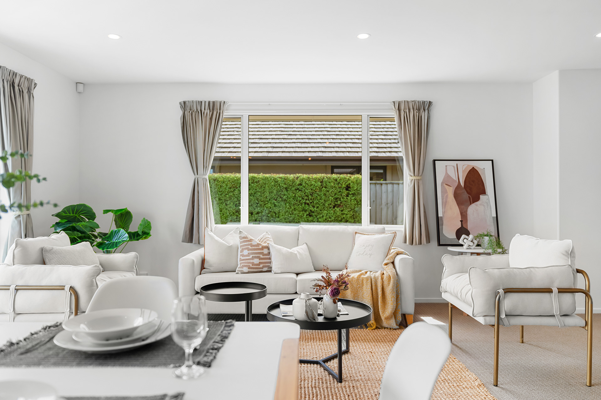 Living room at Ambrosia Lane