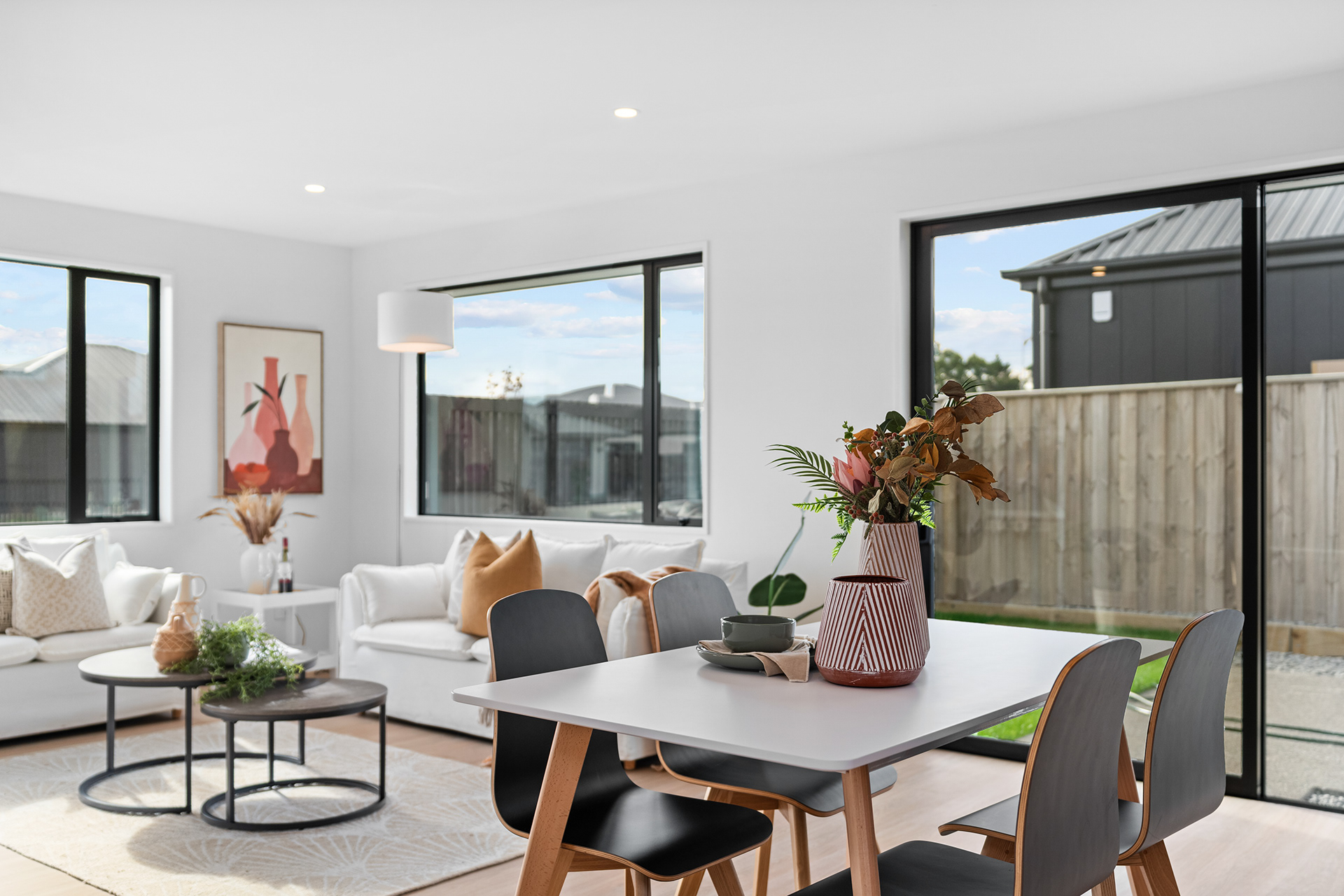 Dining space at Gammack Drive